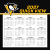 image NHL Pittsburgh Penguins 2027 Desk Calendar Third Alternate Image