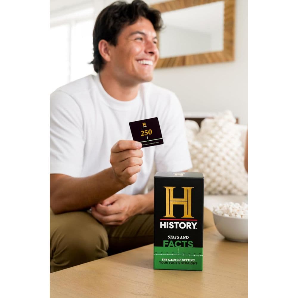 History Channel Stats and Facts Trivia Card Game Seventh Alternate Image
