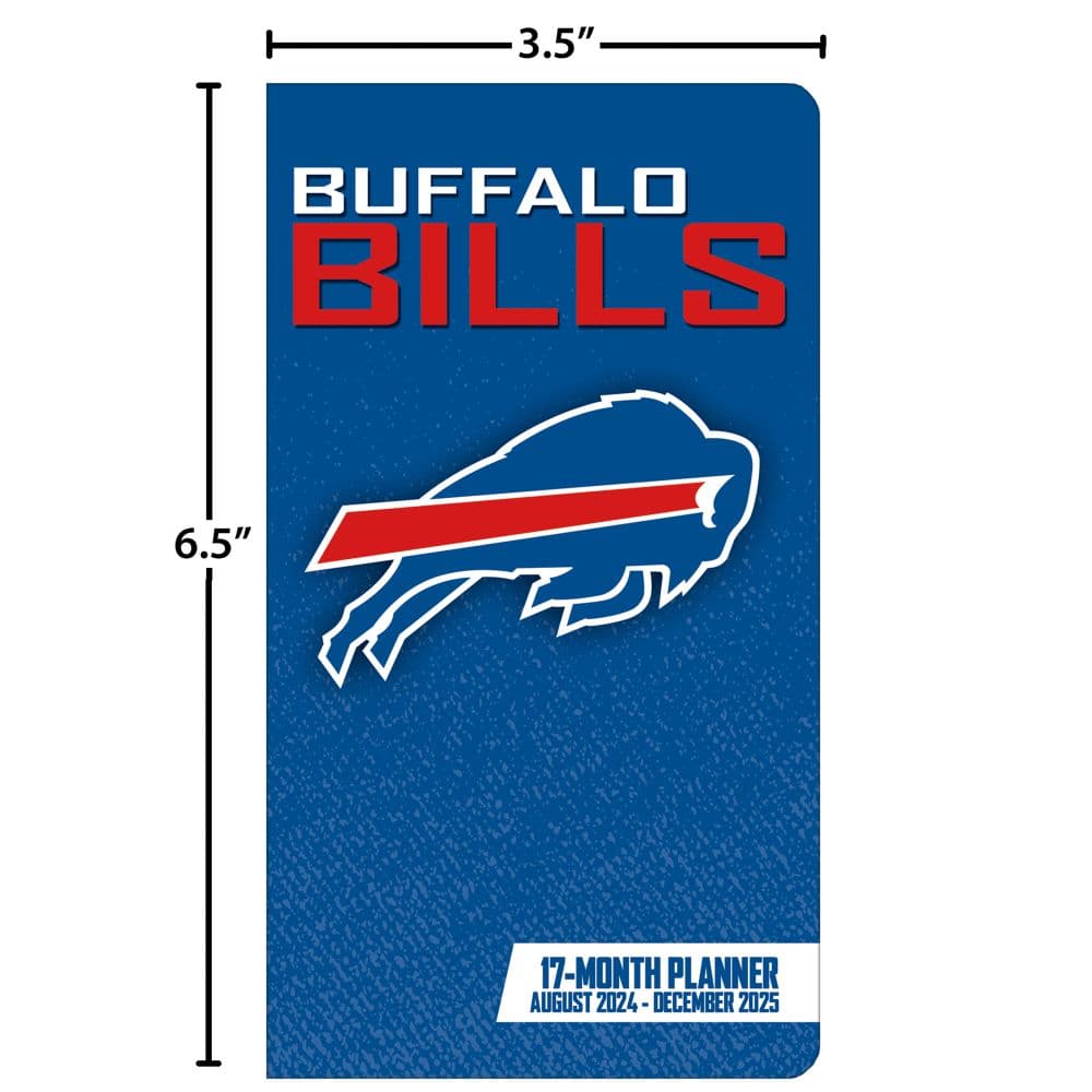 NFL Buffalo Bills 17 Month 2025 Pocket Planner Fifth Alternate Image