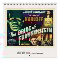 image Vintage Movie 2026 Wall Calendar