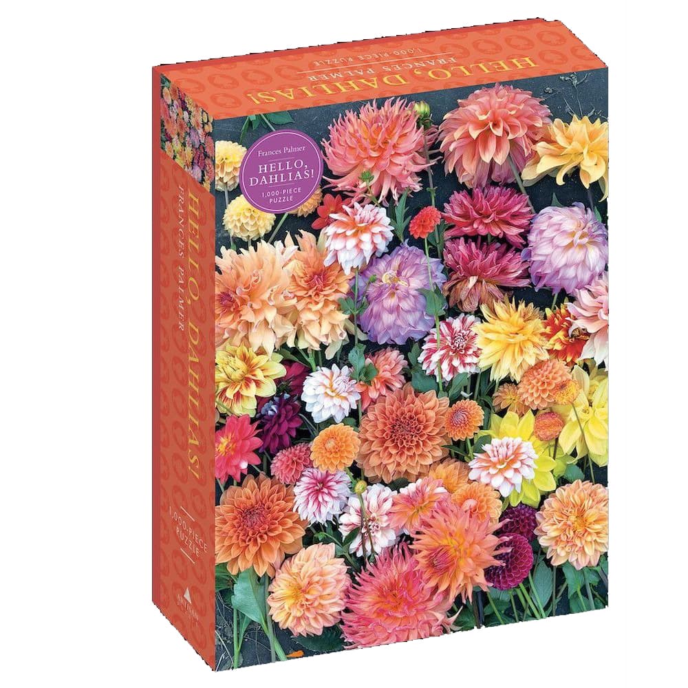 Hello Dahlias 1000 Piece Puzzle Main Product  Image width=&quot;1000&quot; height=&quot;1000&quot;