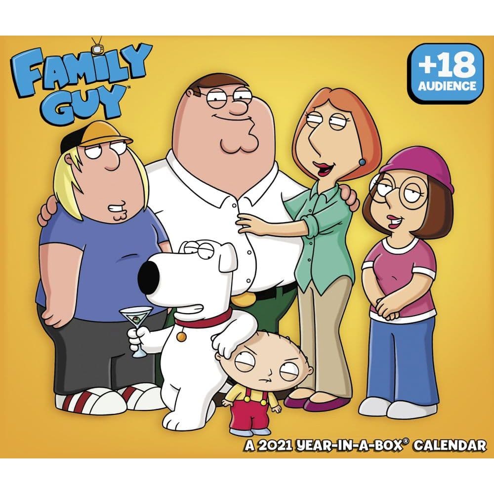 Family Guy 2021 Desk Calendar