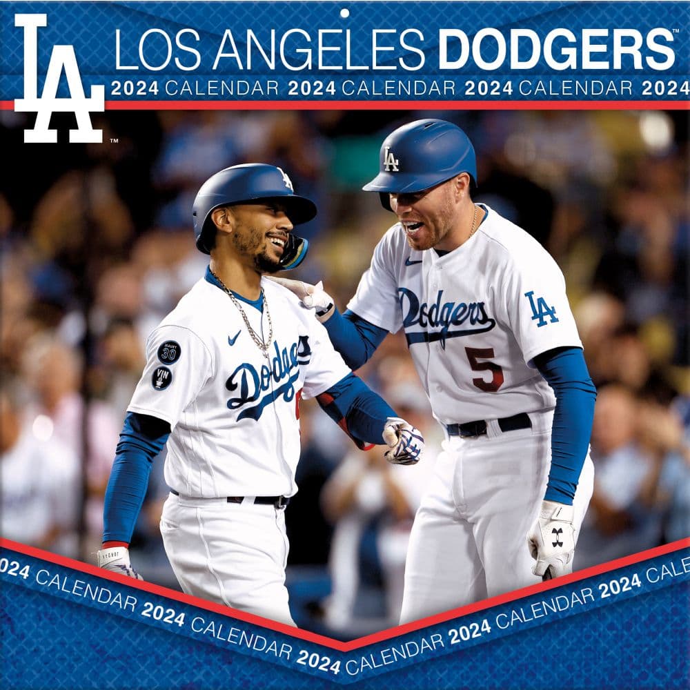 MLB Los Angeles Dodgers 2024 Wall Calendar