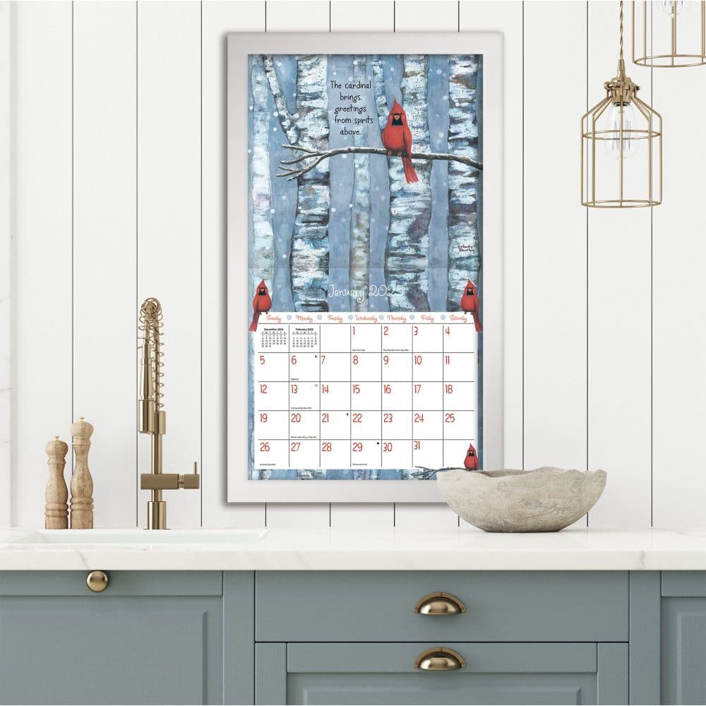 Favorite Things by Wendy Bentley 2025 Wall Calendar