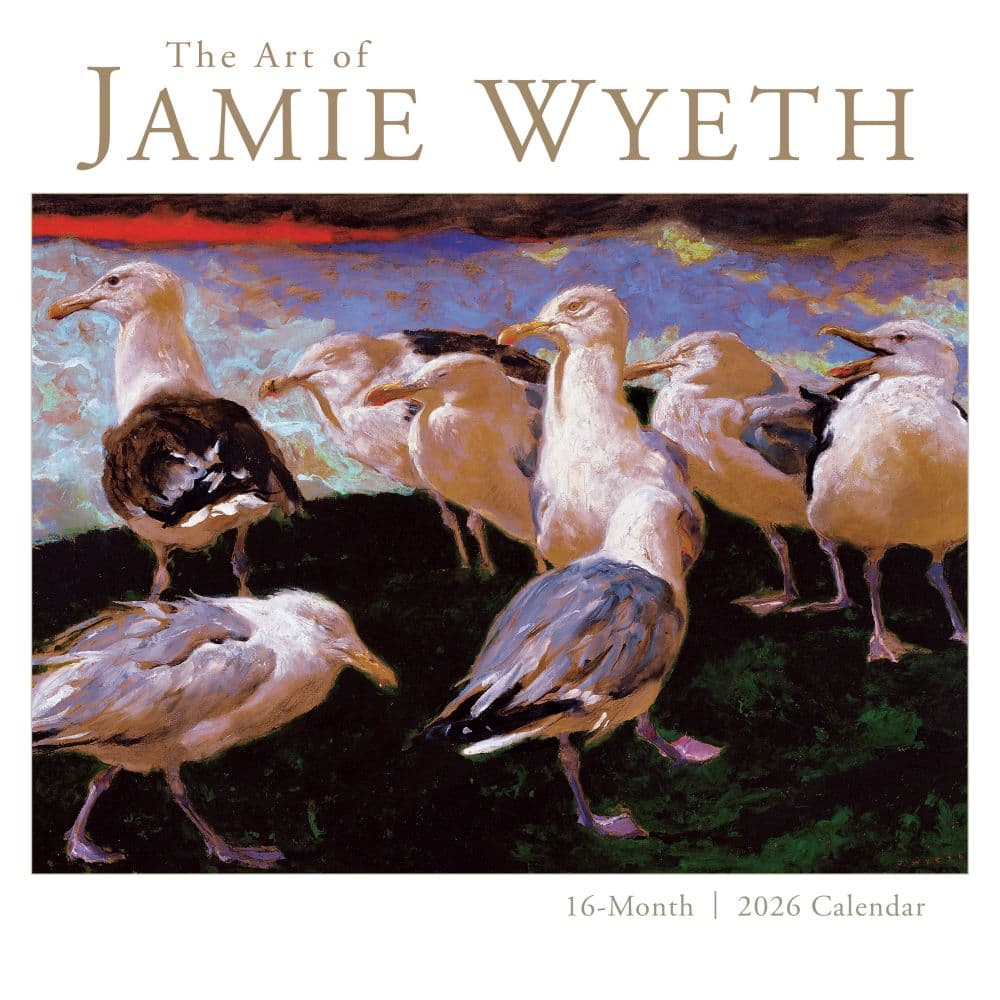 Art Of Jamie Wyeth 2026 Wall Calendar_Main Image