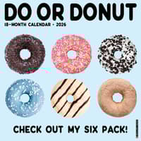 image Do or Donut 2026 Wall Calendar Main Image