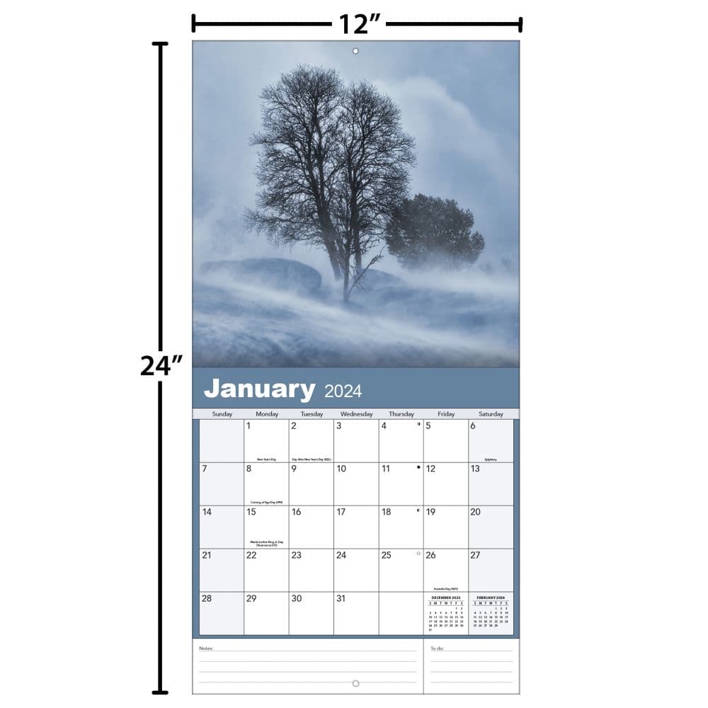 Wild and Wonderful Weather 2024 Wall Calendar Fourth Alternate  Image width=&quot;1000&quot; height=&quot;1000&quot;