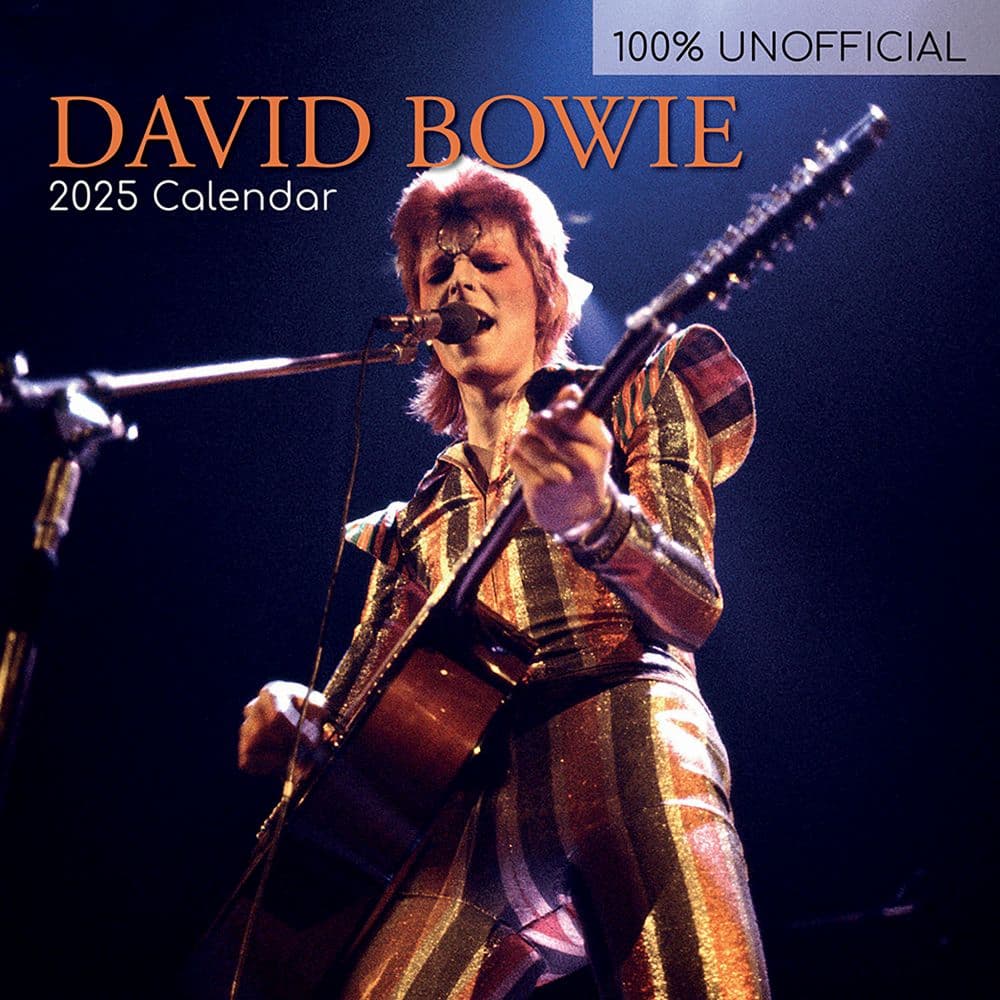 David Bowie 2025 Wall Calendar