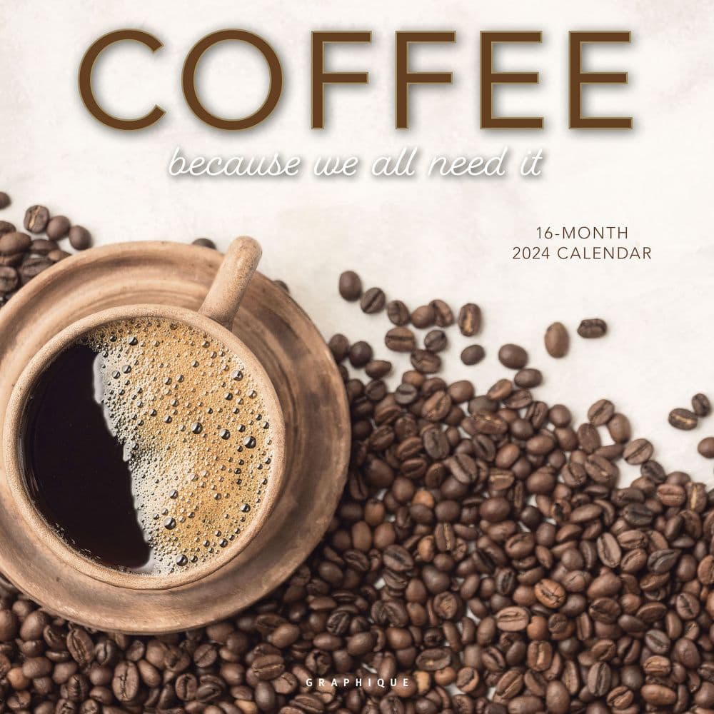 Coffee Lovers 2024 Wall Calendar