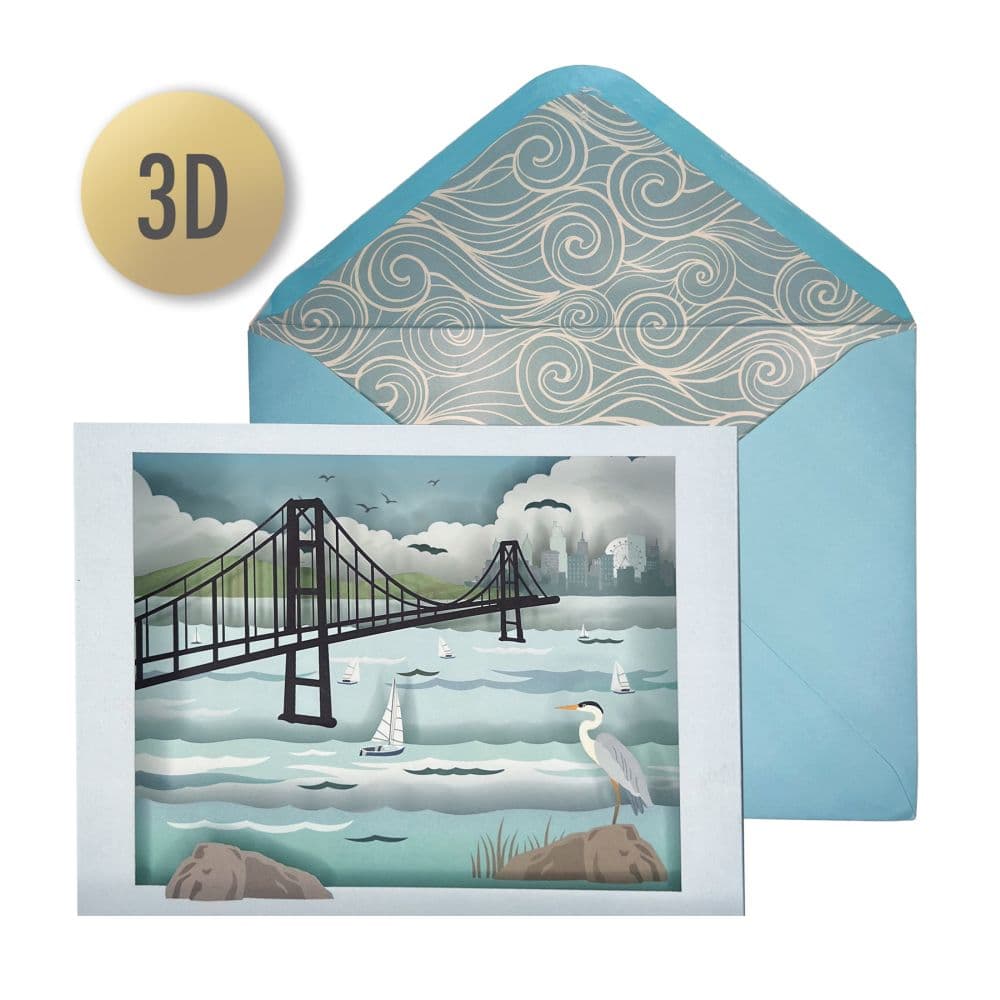 Bridge Scene Shadowbox Card Alt3