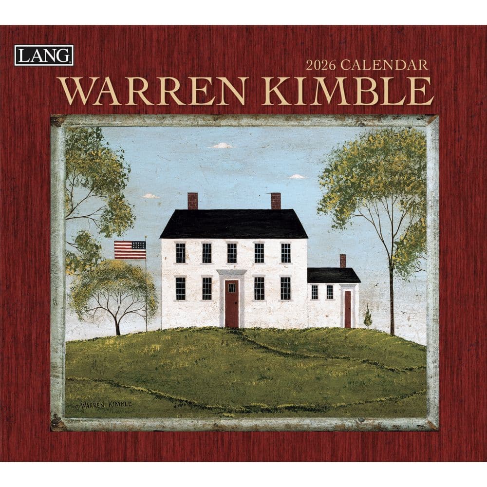 Warren Kimble 2026 Wall Calendar by Warren Kimble Main Product Image