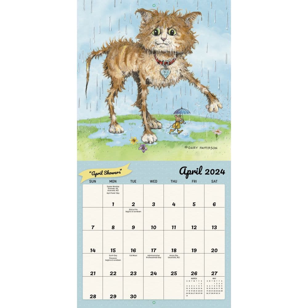 Patterson Cats 2024 Mini Wall Calendar