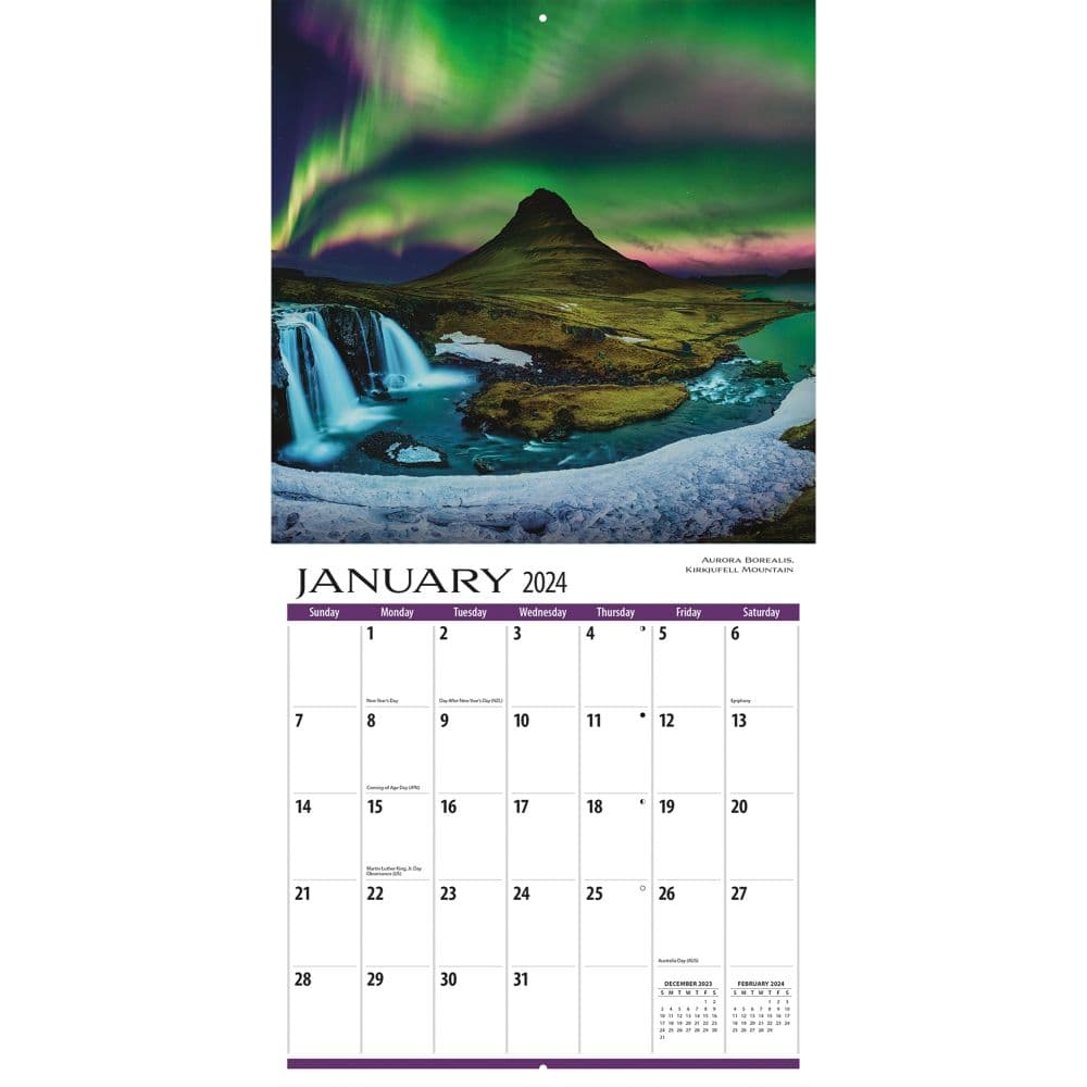 Iceland 2024 Wall Calendar