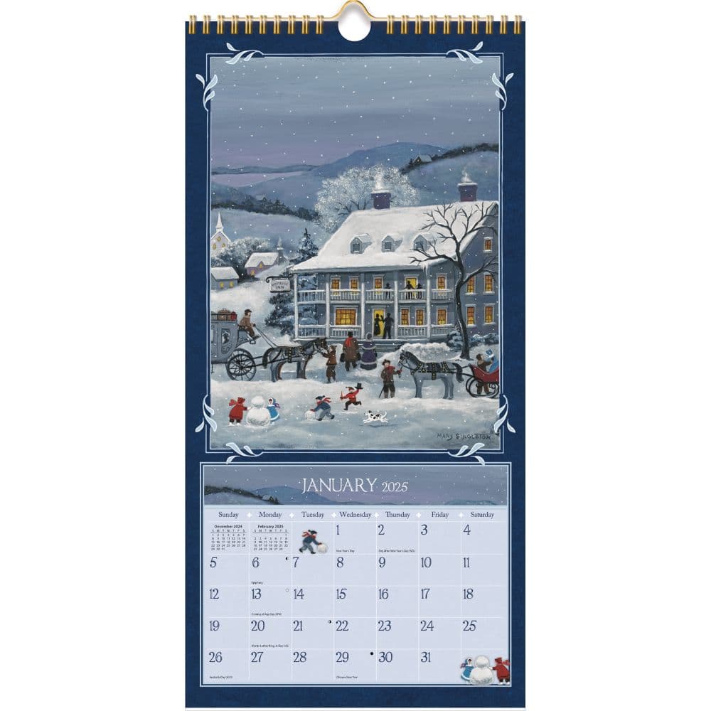 Mary Singleton 2025 Calendar Images For Each Month