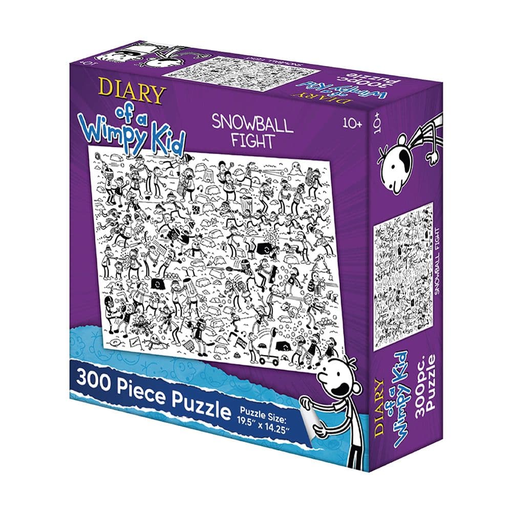 Diary of a Wimpy Kid Snowball 300 Piece  Puzzle side