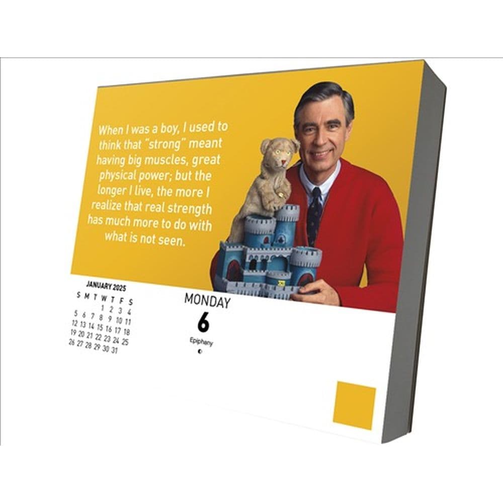 Mister Rogers 2025 Desk Calendar Sixth Alternate Image