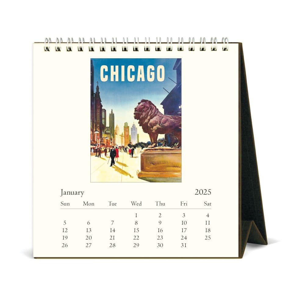 Chicago 2025 Easel Desk Calendar First Alternate Image width="1000" height="1000"