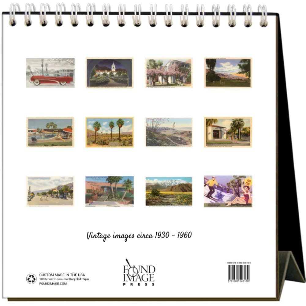 Palm Springs Nostalgic 2026 Easel Desk Calendar First Alternate Images