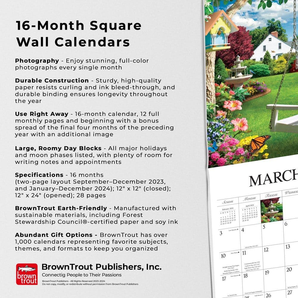 Country Walk 2024 Wall Calendar Fourth Alternate Image width=&quot;1000&quot; height=&quot;1000&quot;