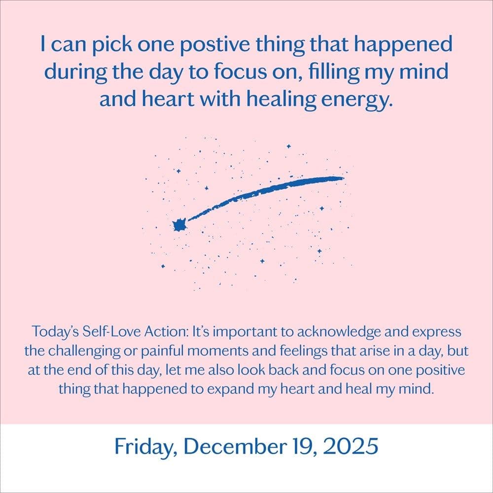 Year of Self Love 2025 Desk Calendar Third Alternate Image width=&quot;1000&quot; height=&quot;1000&quot;