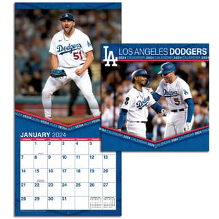Los Angeles Dodgers 2023 12 x 12 Team Wall Calendar