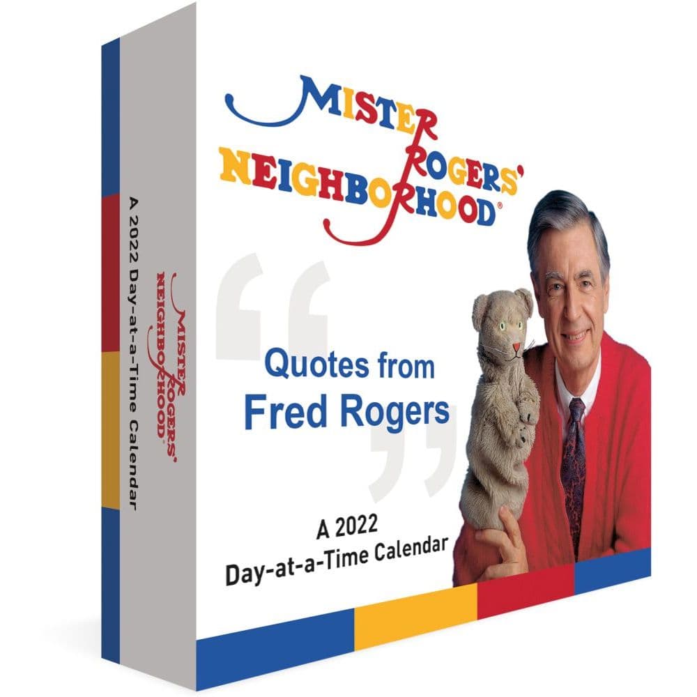 Mister Rogers 2022 Desk Calendar
