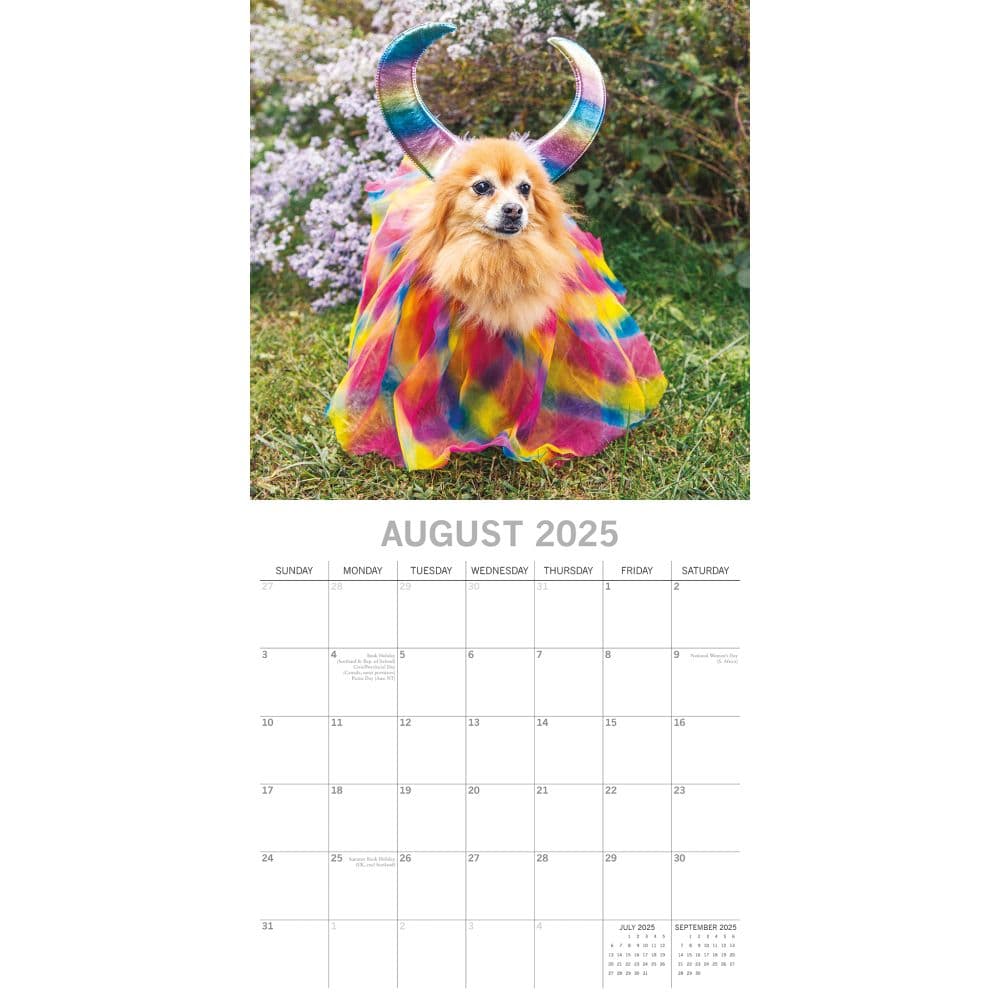 Dogs as Animals 2025 Wall Calendar
