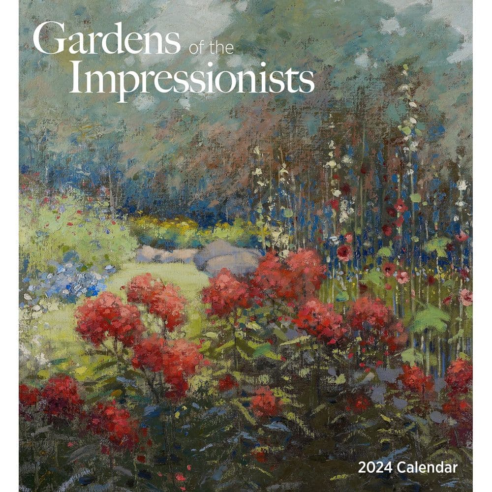 Gardens of the Impressionists 2024 Wall Calendar_Main Image