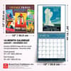 image Vintage Travel Posters 2027 Wall Calendars Sixth Alternate Image