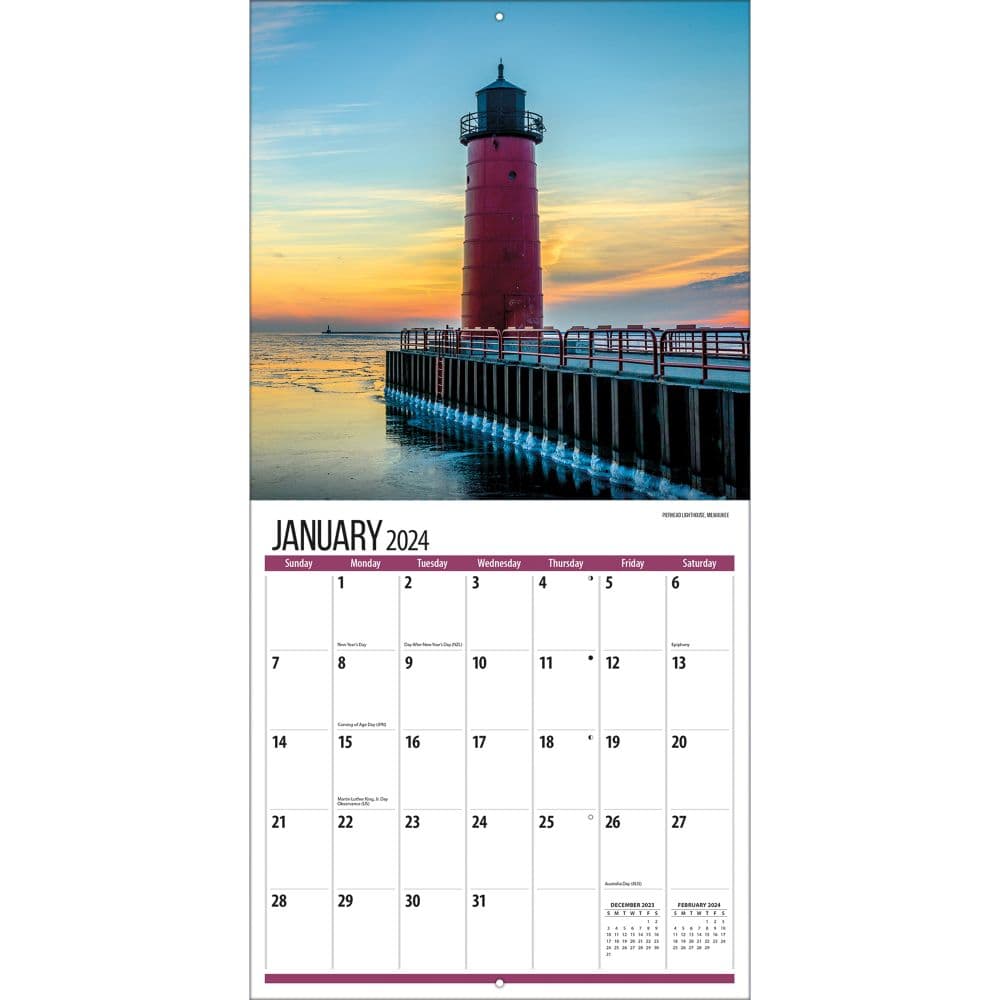 Wisconsin Photo 2024 Wall Calendar