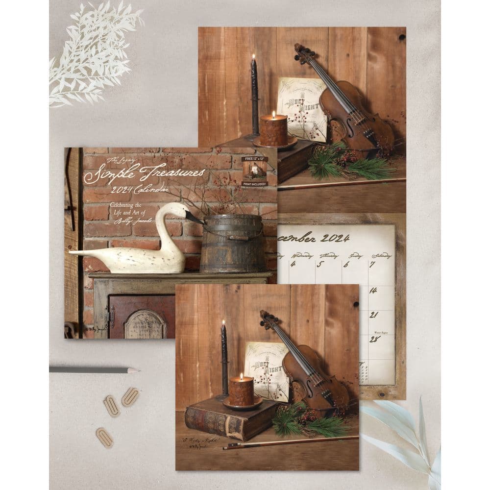 Simple Treasures Special Edition 2024 Wall Calendar