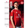 image Manchester United FC Poster 2025 Wall Calendar Third Alternate Image