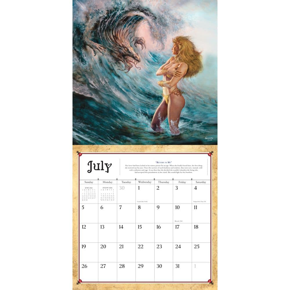 Vallejo and Bell 2026 Wall Calendar Second Alternate Image