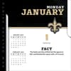 image NFL New Orleans Saints 2024 Desk Calendar