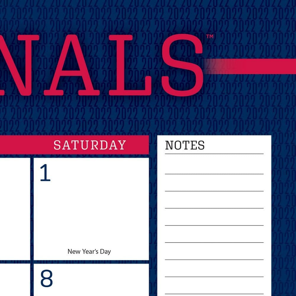 Mlb St Louis Cardinals 2022 Desk Pad - Calendars.com
