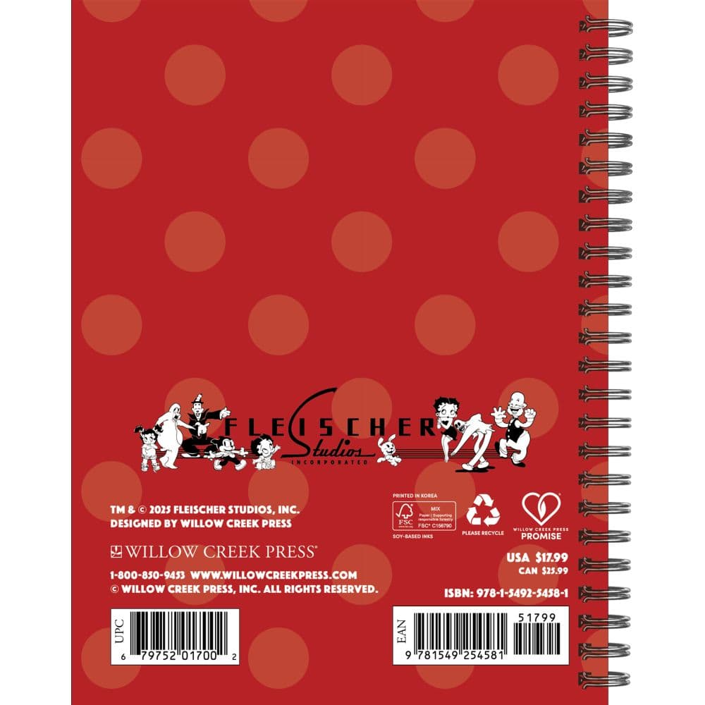 Betty Boop 2026 Engagement Planner First Alternate Image