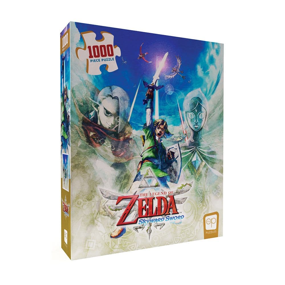 Legend of Zelda Skyward Sword 1000 Piece Puzzle Main Product Image width=&quot;1000&quot; height=&quot;1000&quot;