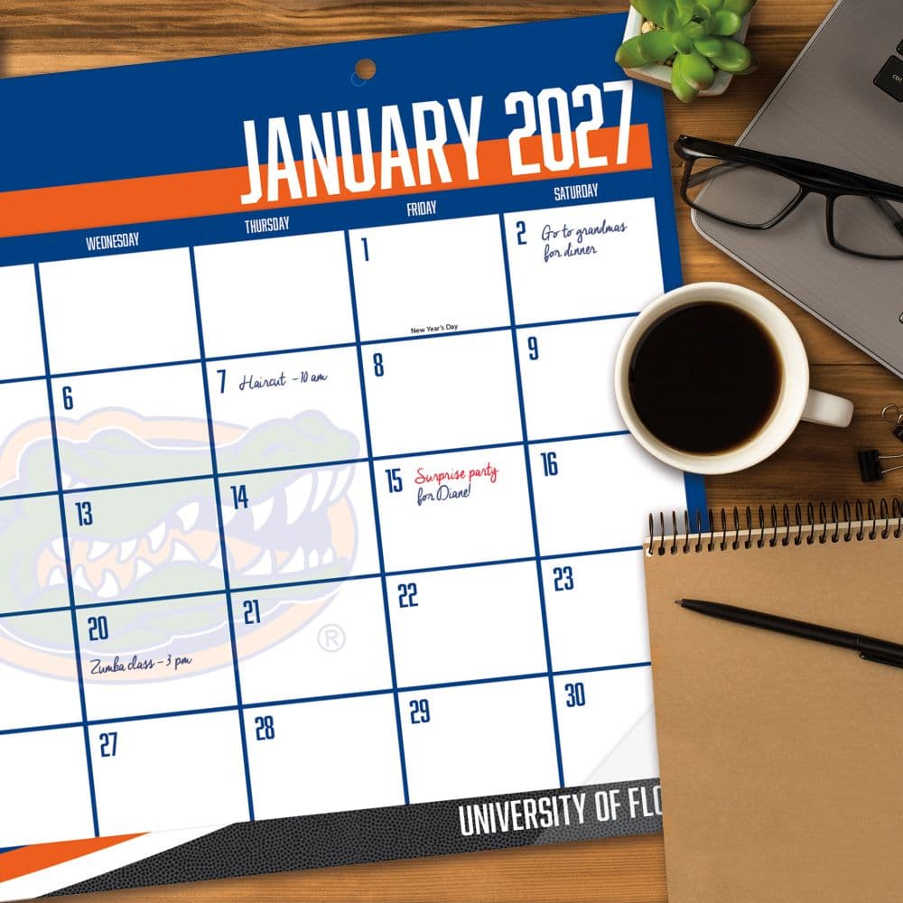 Florida Gators 2027 Desk Pad Fourth Alternate Image
