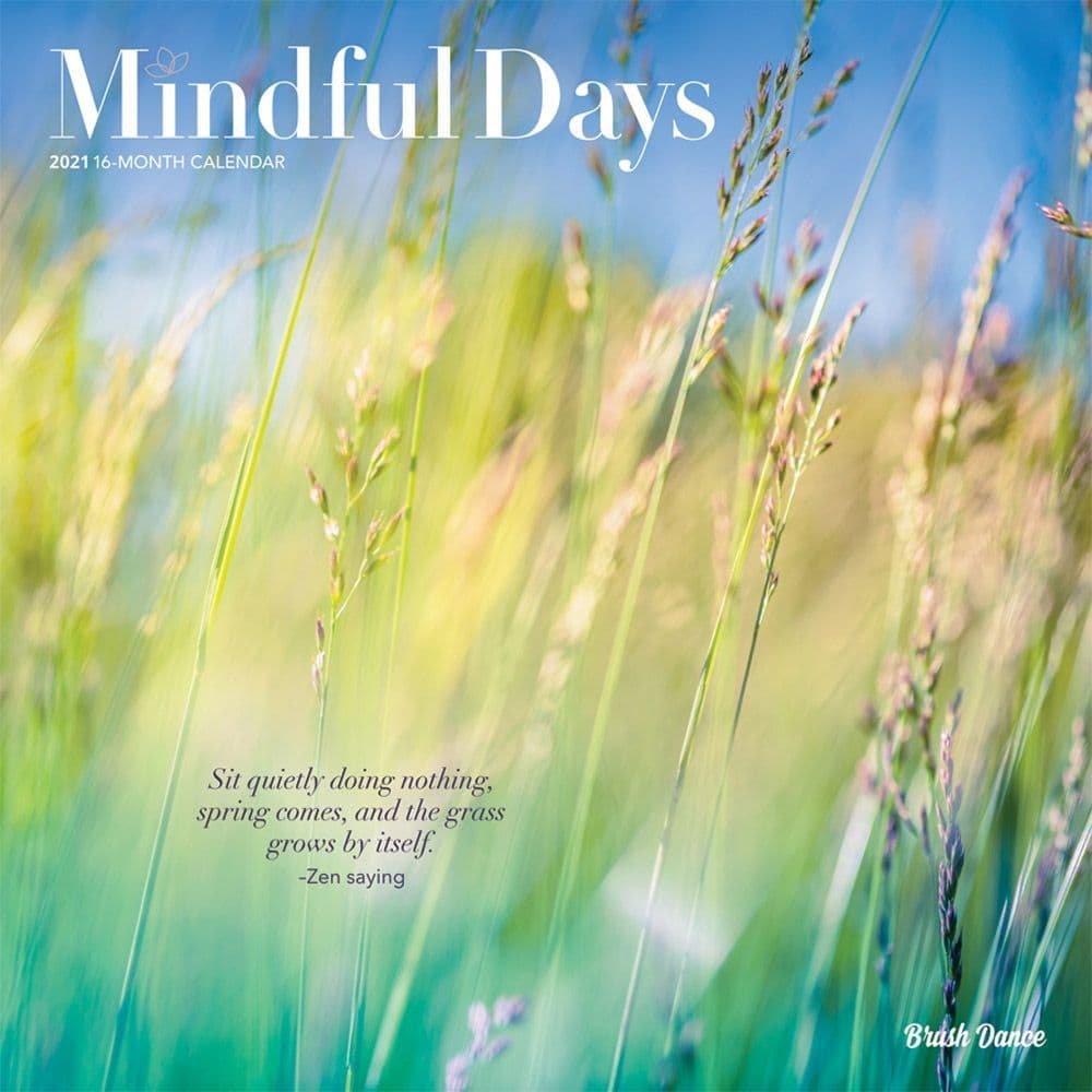 Mindful Days Wall Calendar