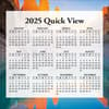 image National Parks 2025 Desk Calendar