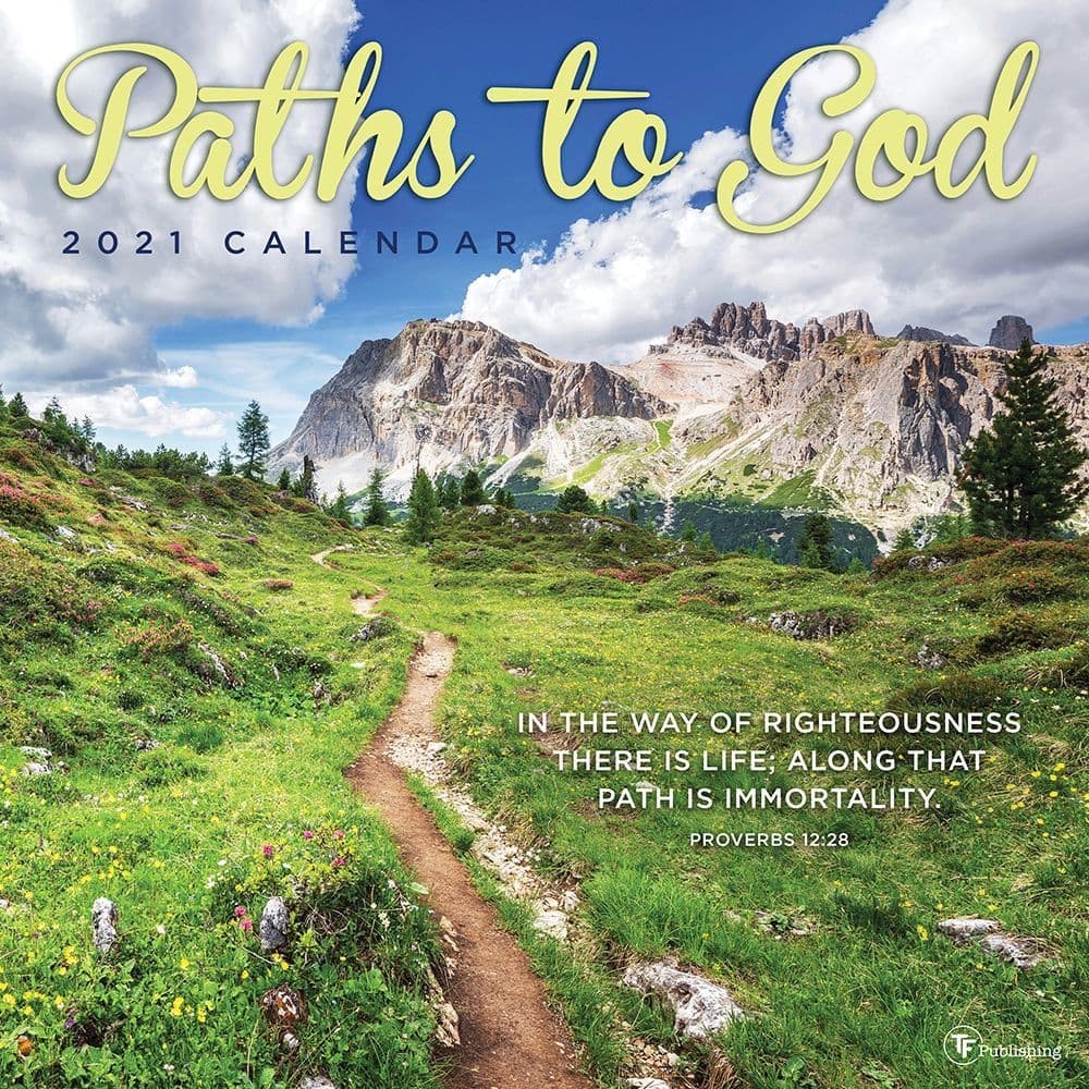 Paths to God Wall Calendar