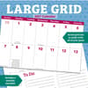 image Large Grid Planner Wall 2027 Wall Calendar Main Image
