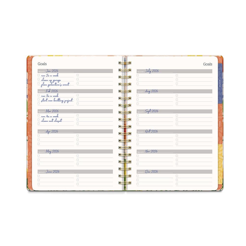 Bold Blossoms Undated Planner Second Alternate Image