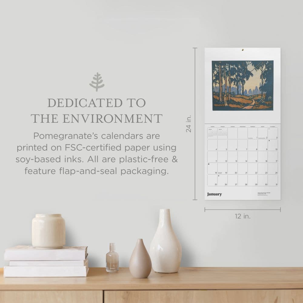 Arts and Crafts 2026 Wall Calendar by William S. Rice Second Alternate Image