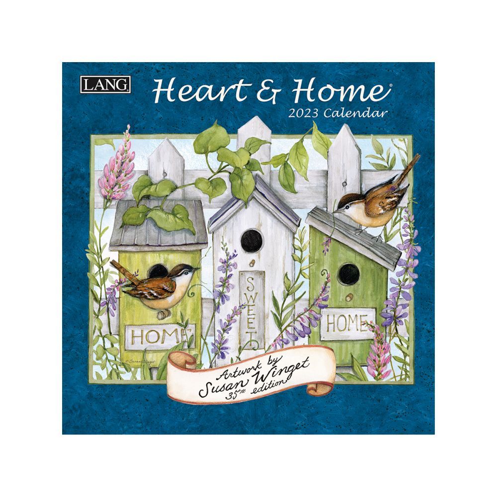 Susan Winget Heart & Home 2023 Mini Wall Calendar
