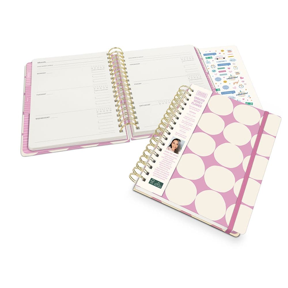Darling Dots Undated Planner Second Alternate Image