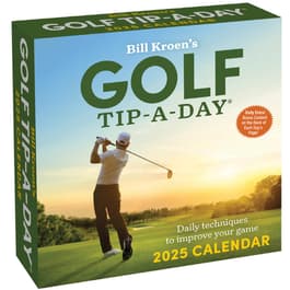 Bill Kroens Golf Tip-A-Day 2025 Calendar