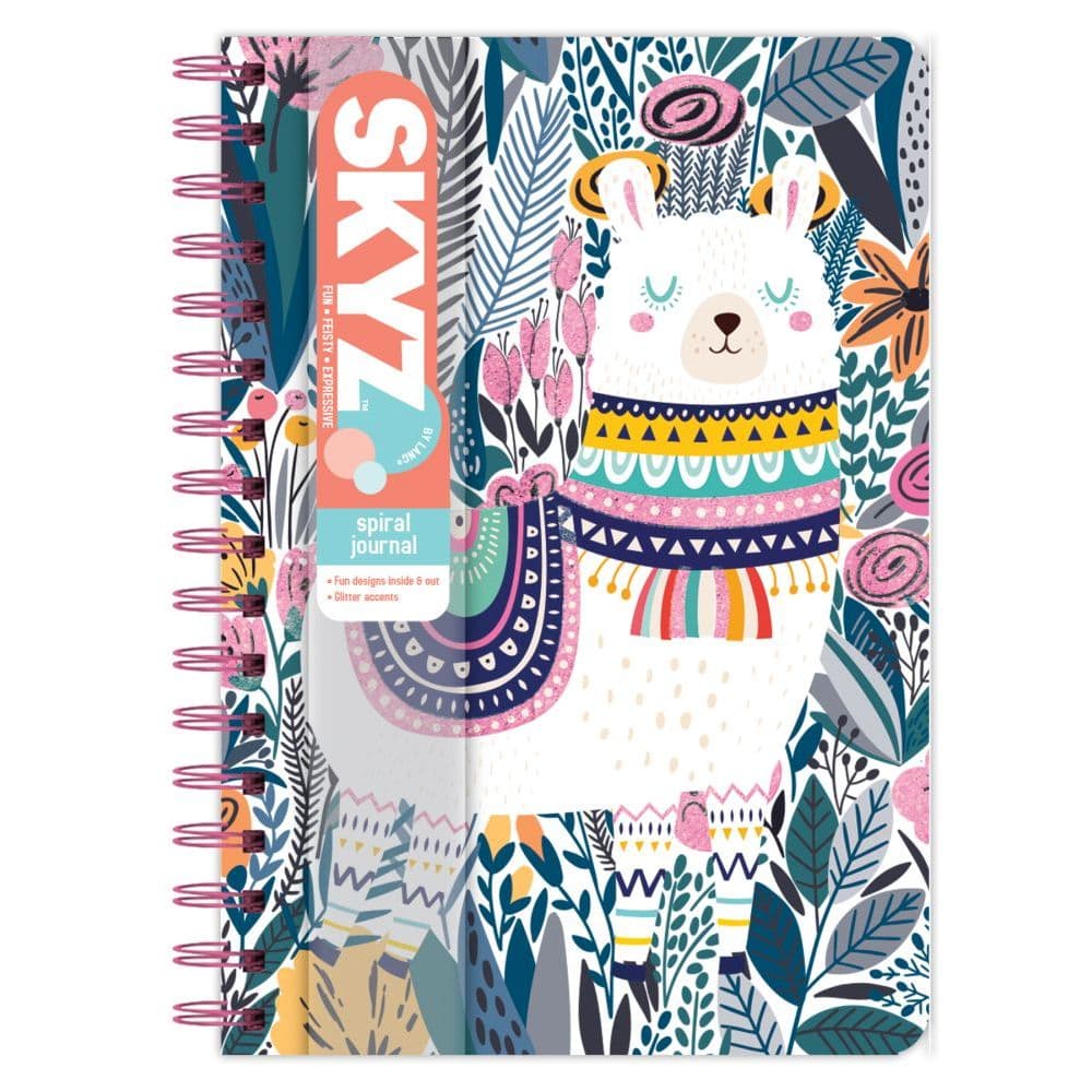 Artsy Animals Spiral Journal