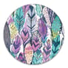 image Barbarian Wild Feathers Coasters, 4 Inch by Barbra Ignatiev Alternate Image 2