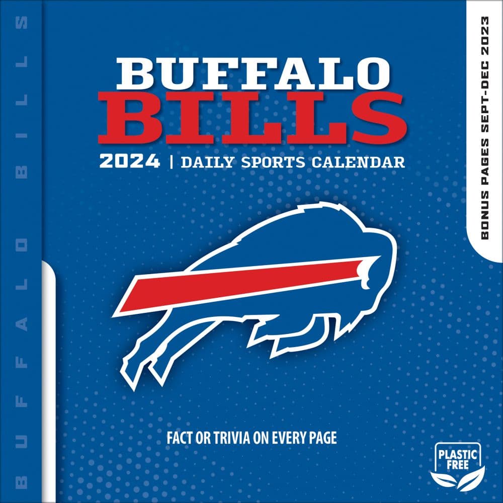 NFL Buffalo Bills 2024 Desk Calendar Main